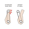PT Rail™, Hinged 28" Length, Left Side, White
