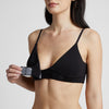 velcro side fastener bra