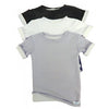 The Double Take Compression Shirt in black, white, and grey