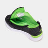 Kid's Friendly Force Black & Lime Green Shoe