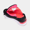 Kid's Friendly Force Black Shimmer & Shocking Pink Shoe