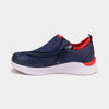 Kid's Friendly Force Navy Blue & Red Shoe