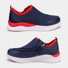 Kid's Friendly Force Navy Blue & Red Shoe