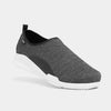 Men's Friendly Flex Charcoal Fabric Shoe