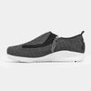 Men's Friendly Flex Charcoal Fabric Shoe