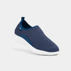 Women's Friendly Flex Dress Blue Fabric Shoe