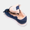 Women's Voyage Navy Blue & Peach Shoe