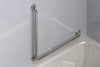 L -Shaped Grab Bars 4 Pack - Stainless Knurled