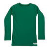 Long Sleeve Plain And Simple Kozie Compression Shirt; forrest green