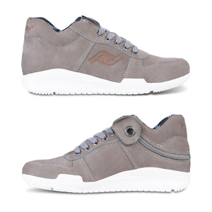 Men's Medimoto Mid-Top Taupe Suede Shoe