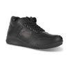 Men's Medimoto Mid-Top Black Leather Shoe