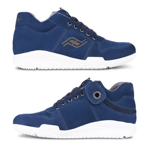 Men's Medimoto Mid-Top Blue Suede Shoe