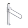 P.T. Rail™ Floor Mast, White