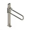 P.T. Rail™ Floor Mast, Brushed Stainless