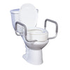 Rizer Standard Toilet Seat with Removable Arms