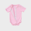Vertical Access Bodysuit; pink