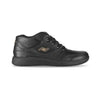 Women's Medimoto Mid-Top Black Leather Shoe