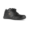 Women's Medimoto Mid-Top Black Leather Shoe