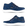 Women's Medimoto Mid-Top Blue Suede Shoe