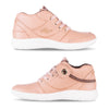 Women's Medimoto Mid-Top Rose Gold Leather Shoe