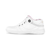 Women's Medimoto Mid-Top White Leather Shoe