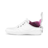 Women's Medimoto Mid-Top White Leather Shoe