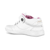 Women's Medimoto Mid-Top White Leather Shoe